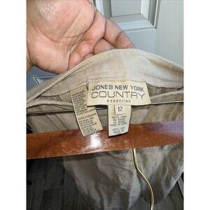 Jones New‎ York Country Natural Linen Curtain Panel Beige Sku16